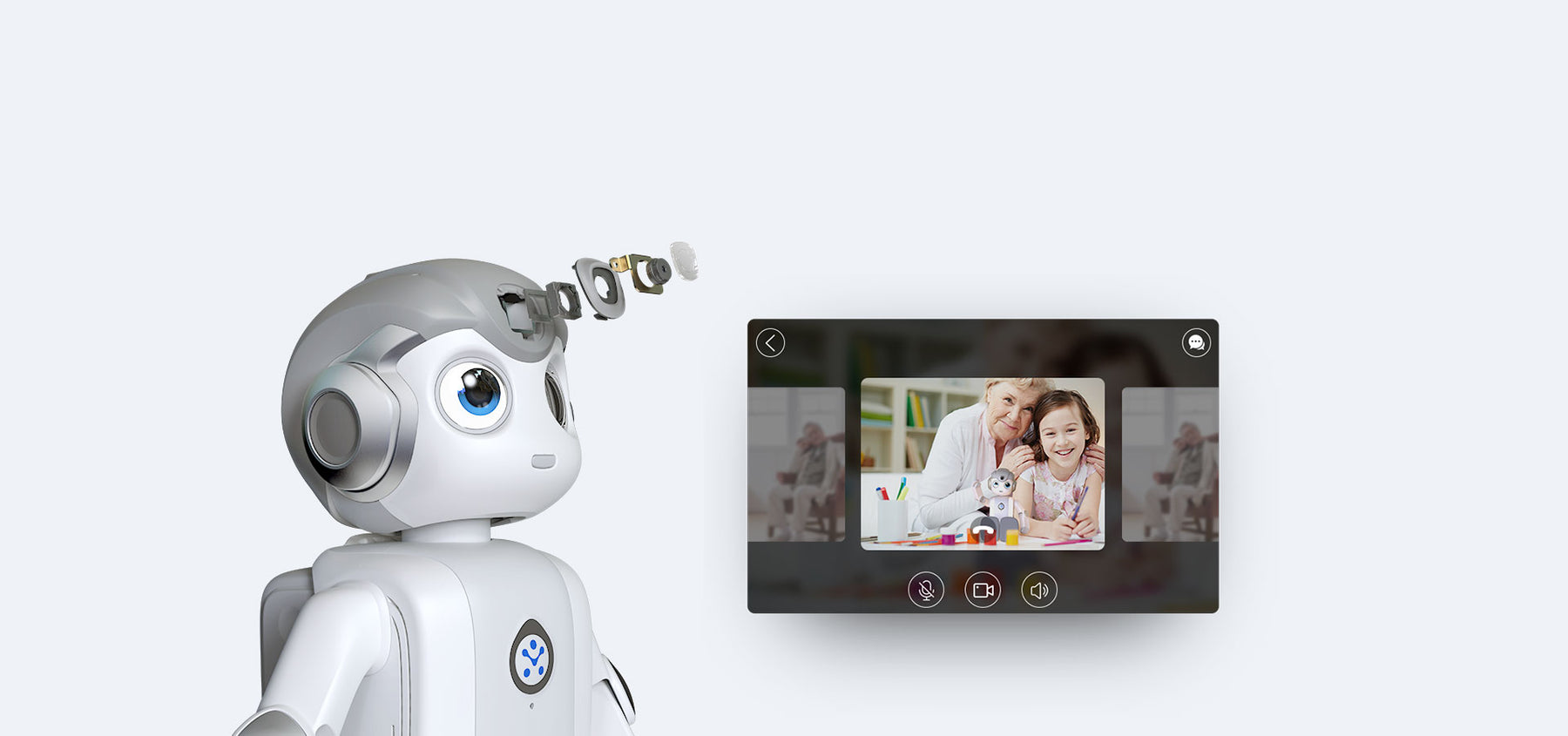 Portable Intelligent Humanoid Robot Ai robot