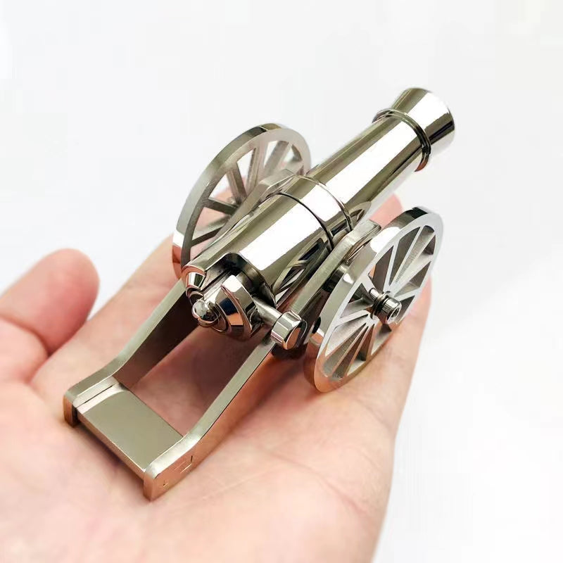 Firesofheaven Mini Napoleon Cannon Model Metal Replica Desktop Decorating and Collectibles