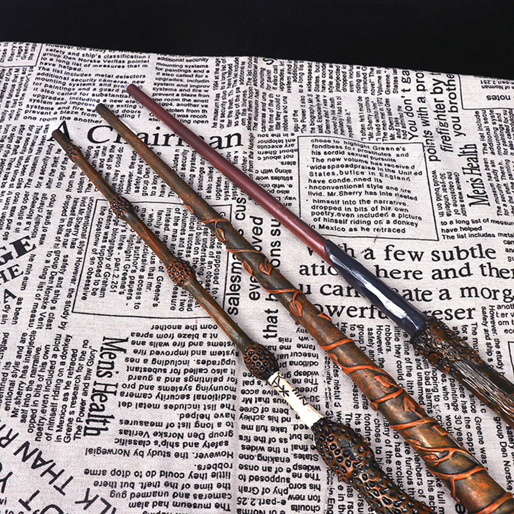 Harry Potter wand Harry Potter wand Hermione's wand Dumbledore carved steel core fire-breathing wand