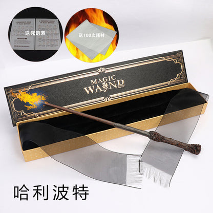 Harry Potter wand Harry Potter wand Hermione's wand Dumbledore carved steel core fire-breathing wand